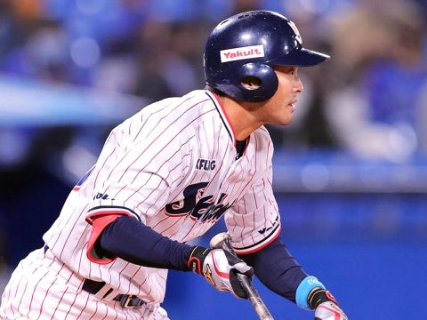 追加点となるタイムリー三塁打