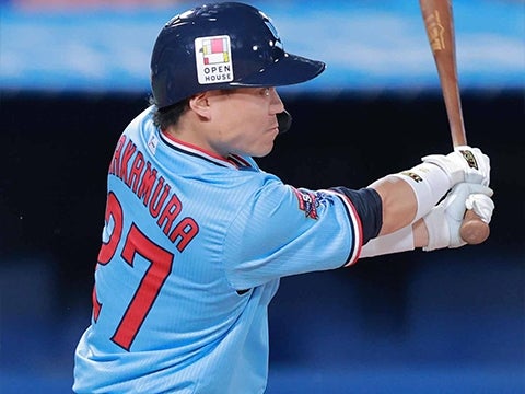 中村選手が2安打1打点の活躍