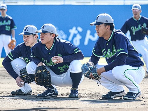 ピックオフ中のワンシーン