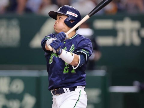 中村選手が東京ドーム初ホームランとなる2号ソロ