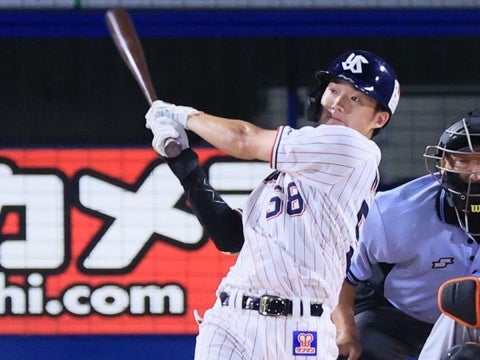 長岡選手が6号ソロ！