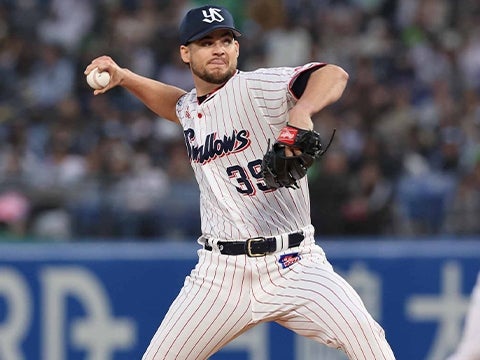 ランバート投手が6回2失点の好投