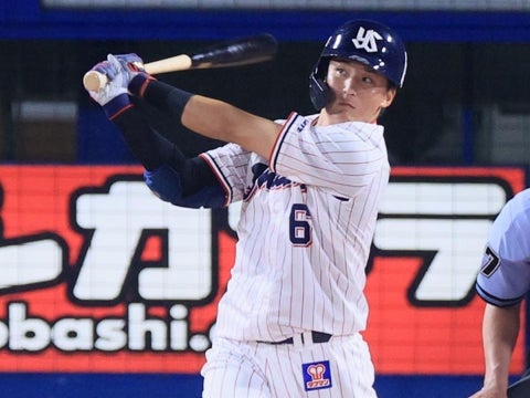 元山選手が1号ソロ