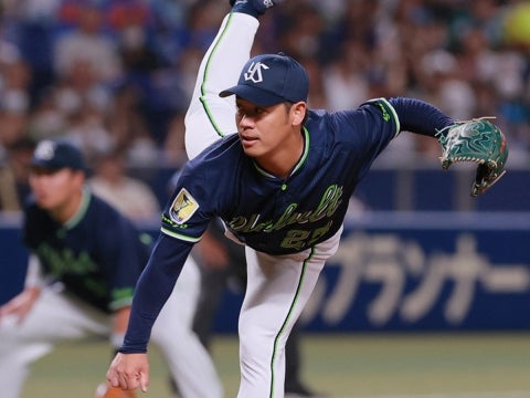 小川投手が7回3失点の力投