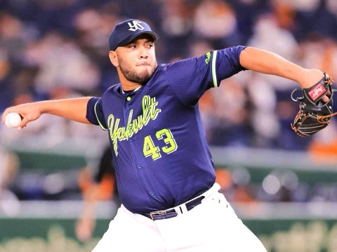 スアレス投手が5回2安打1失点の好投を見せる