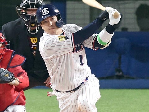 山田選手がマルチ安打&2盗塁を決める！