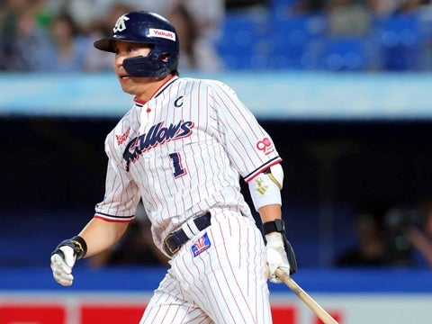 山田選手がマルチ安打の活躍