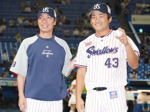 山本投手が2回無失点の好リリーフでプロ初勝利！