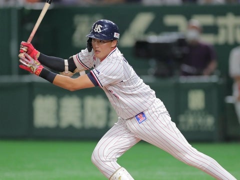 元山選手がマルチ安打