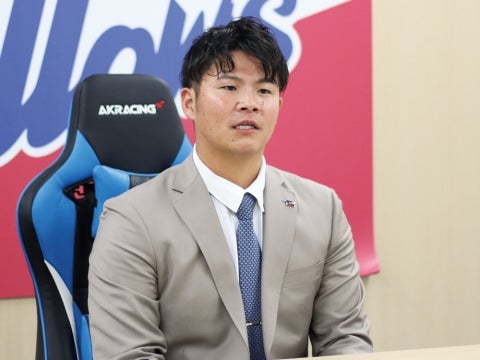 清水投手「自分が一番前に立ってやっていきたい」