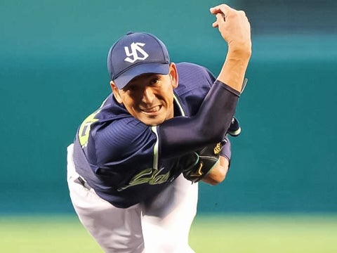 山中投手が8回途中1失点で今季初勝利