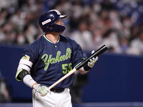 村上選手が先制の30号2ラン