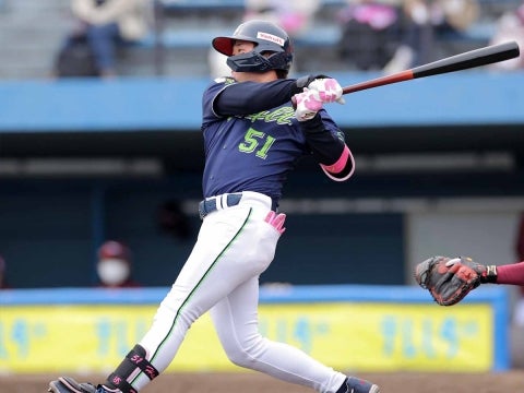 濱田選手がマルチ安打