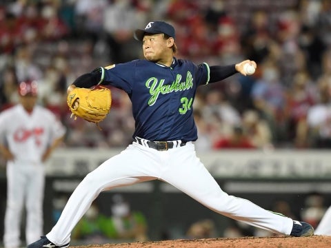 田口投手が今季初セーブ！