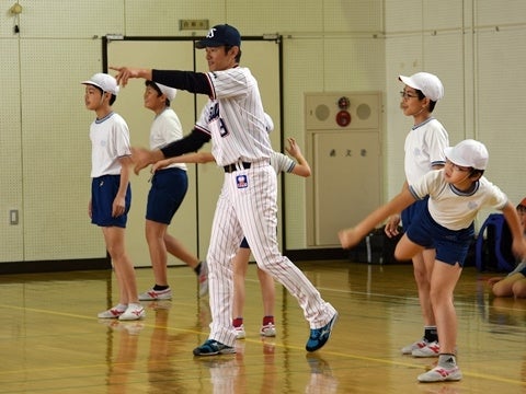 柔らかいボールで実践