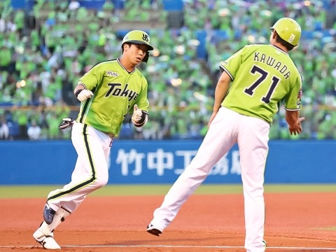 山田選手が2試合連続となる26号ソロ