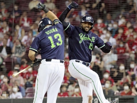 サンタナ選手が12号ソロ