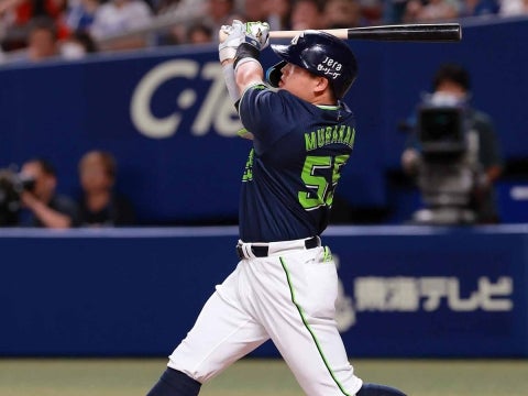 村上選手が12号ソロ