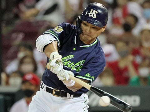 青木選手が2安打1打点の活躍