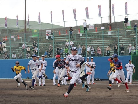 並木選手と競争