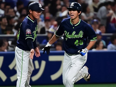 移籍後初となる1号ソロ