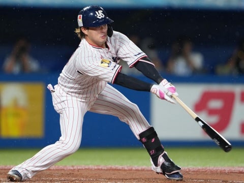 濱田選手がマルチ安打