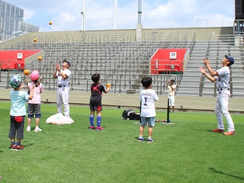 野球クリニックを実施