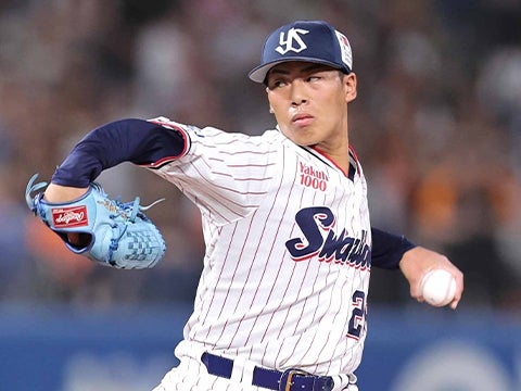 山野投手が8回4安打2失点の好投