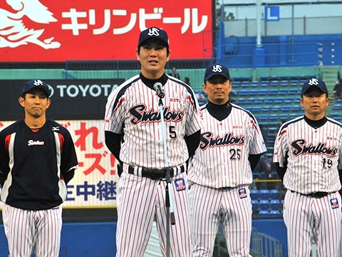 川端新選手会長が挨拶