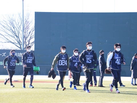 新人合同自主トレがスタート！