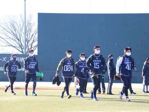 新人合同自主トレがスタート！