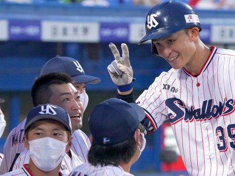 一時同点の2号ソロ