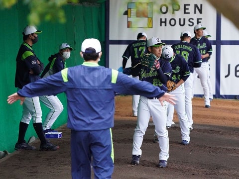 古田臨時コーチ　最終日