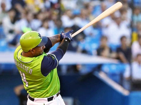 バレンティン選手が3試合連続打点