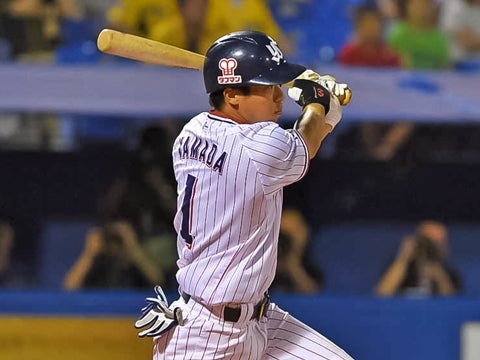 一時同点の2点タイムリー