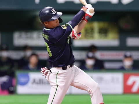 塩見選手がマルチ安打！