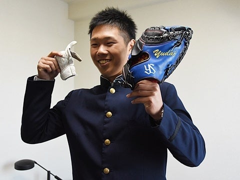 先輩から激励も