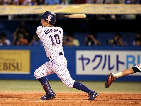 全力疾走でタイムリー内野安打