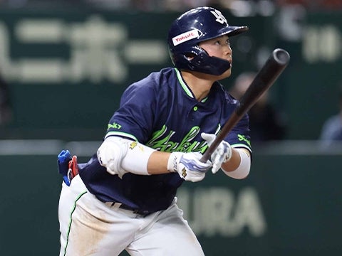 丸山和選手が1号ソロ