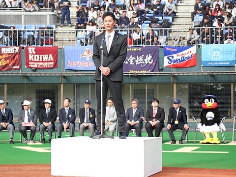 山部氏とつばみが第34回東京23区少年軟式野球大会に登場！