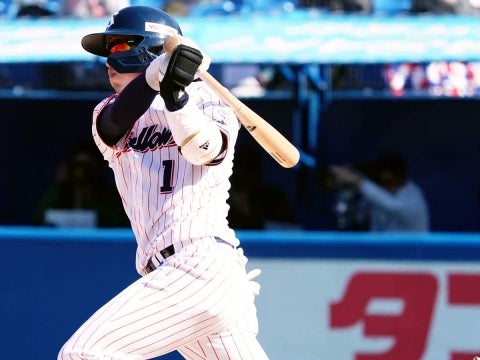 山田選手がタイムリーで存在感