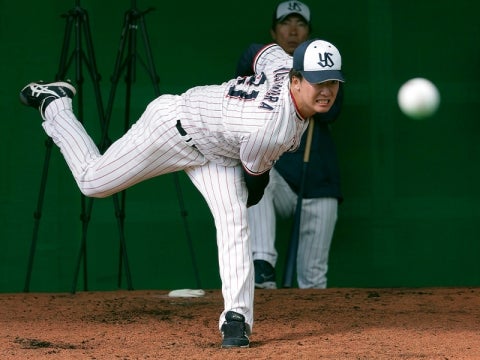 吉村投手もブルペンへ