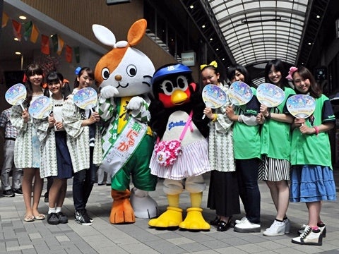 つばみが「浅草新仲見世商店街ほおずきストリート」を訪問！