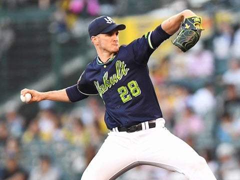 ブキャナン投手が6回6安打無失点