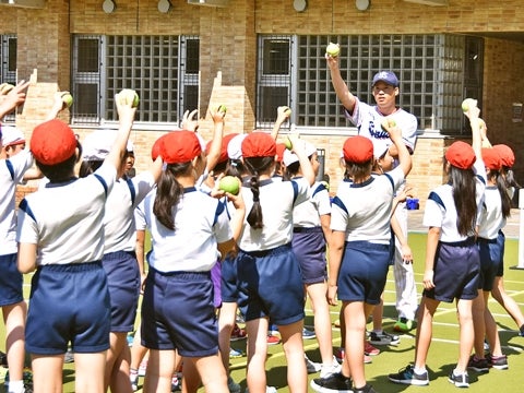 ボールの持ち方