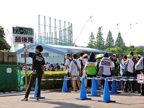 大抽選会も行列