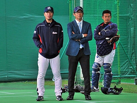 OB古田敦也さんがキャンプを訪問！