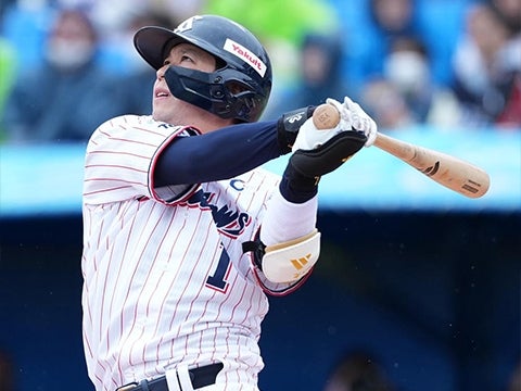 山田選手が2試合連発の2号3ラン