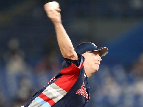 マクガフ投手が2セーブ目を挙げる！