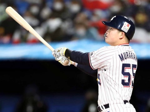 村上選手が1号ソロ